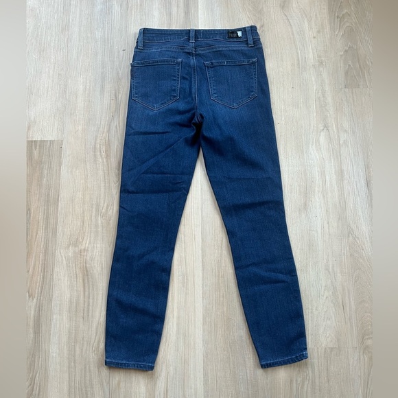 PAIGE “Hoxton Crop” Skinny Jeans. Size 24 - Picture 4 of 9